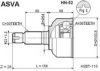 ASVA HN-52 Joint Kit, drive shaft